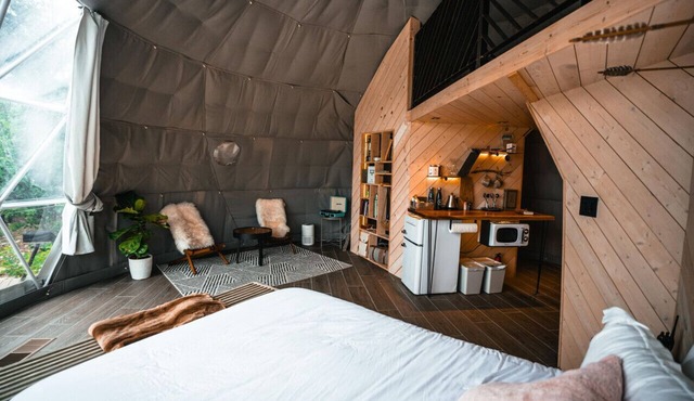 Ukiyo-Glamping Dome+Hot Tub