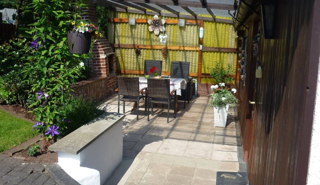 Vacation home with covered terrace No pets in Friedrichroda