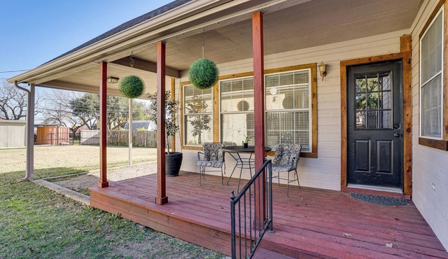 Walk to Shops: Centrally Located Fort Worth Home