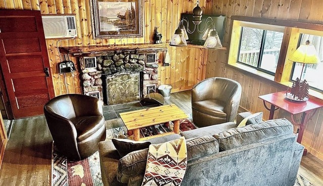 Waterfront cabin on Vallecito Lake with WiFi, large deck, & lake views