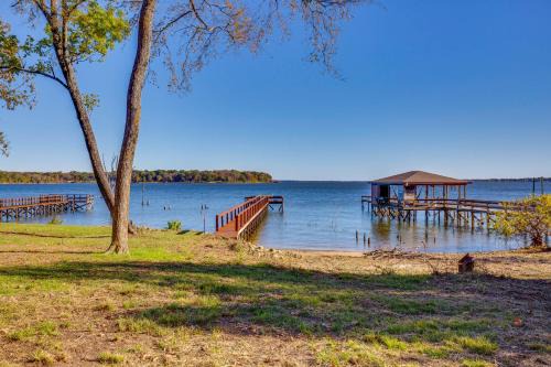 Waterfront Home at Lake Fork w/Boardwalk