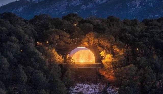 Zia Geo Dome at El Mistico Ranch, Glamping