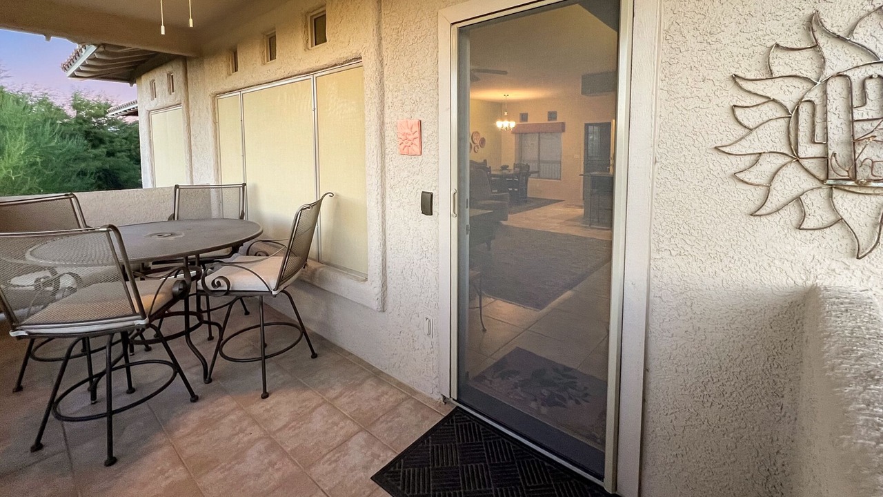 Photo of Patio Balcony in Rancho Vistoso