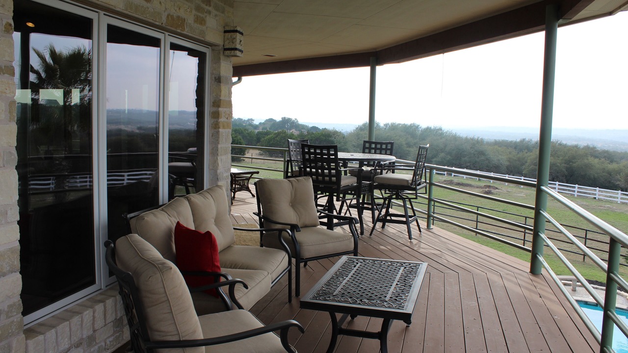 Photo of Patio Balcony in Pedernales Canyon Ranch