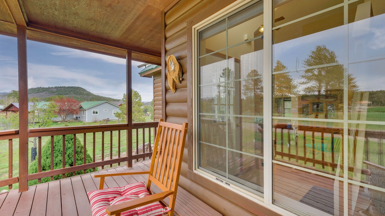 Photo of Patio Balcony in Pagosa Highlands