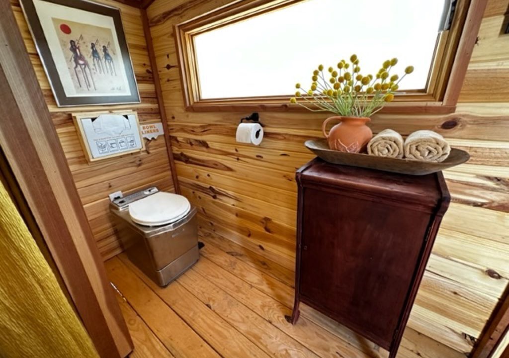 Photo of Bathroom in High Rolls Mountain Park
