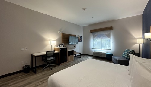 Standard Room, 1 King Bed, Accessible, Refrigerator & Microwave