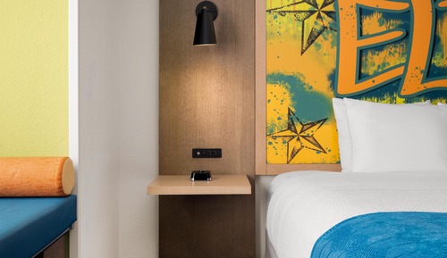 Standard Room, 2 Queen Beds, Accessible, Refrigerator