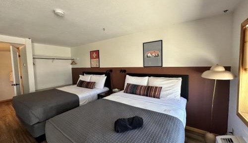Queen Room with Two Queen Beds and Walk-In Shower - Non-Smoking