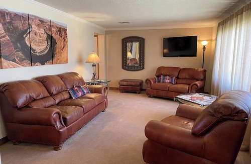 Page House | Lakeliving Multi Family Retreat, with large beautiful outdoor living space