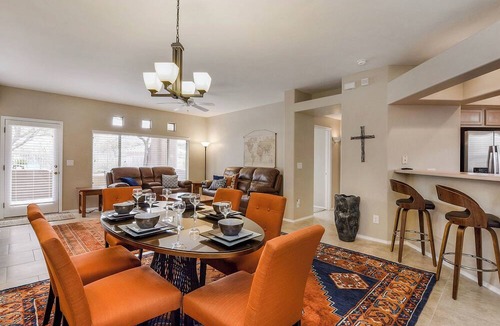 Rancho Vistoso Condo | Comfortable condo with renovated kitchen, patio, pool, hot tub & fitness center