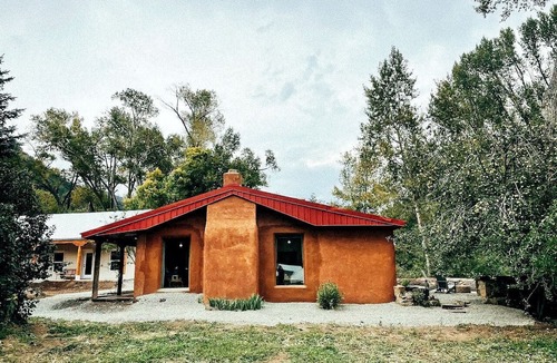Canoncito Cottage | Romantic Escapes at this Riverside Cottage Rental on the Pecos River, New Mexico