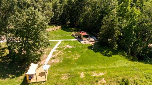 Coldspring House | Spectacular Scenery Awaits: Modern Tiny House with Sauna in Coldspring, TX