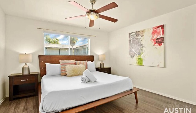 Walk to Golf Course! Near Lake + Pool w Parking