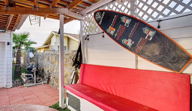 13 Mi to Downtown El Paso: Home w/Game Room & Bar