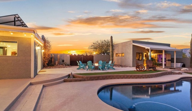 Private Luxury Gem w/Pool & Spa near Mt Lemmon
